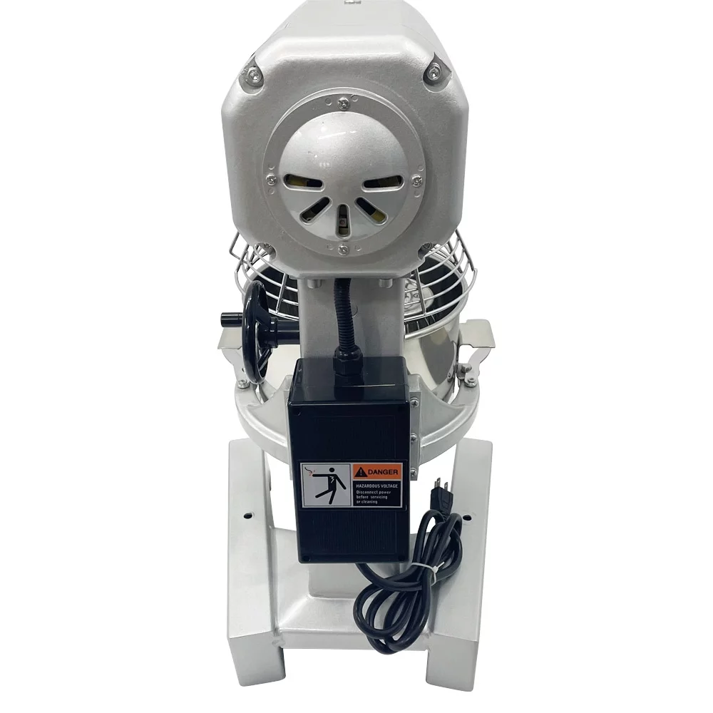 INTBUYING Electric Dough Mixer Kneading Machine with 10L Stainless Steel Bowl 3 Speeds Adjustable