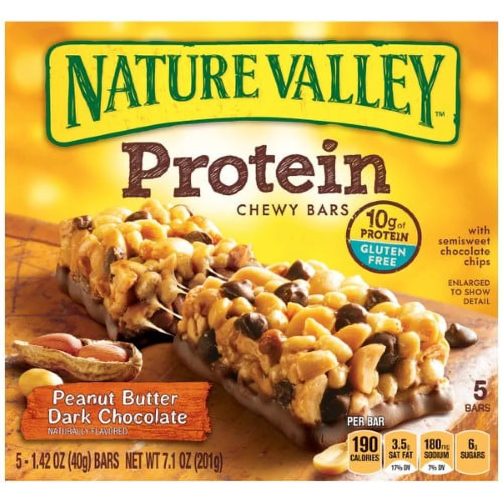 Nature Valley Protein Chewy Bars (Pack of 5)