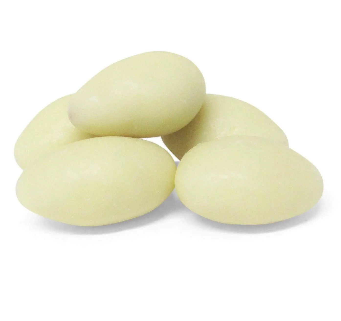 Grmet White Chocolate Covered Almonds By , 1 Lb (16 Oz) Bag | White Milk Chocolate Coated Almond Nuts, Kosher Dairy