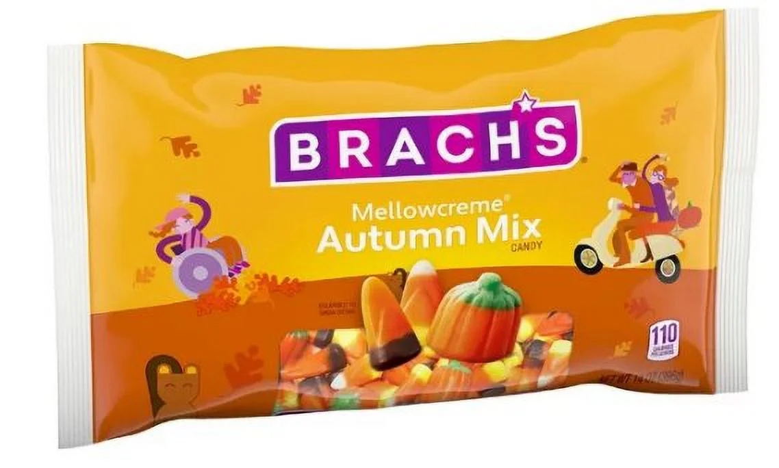 Brachs Classic Candy Corn and Autumn Party Mix Duo, 2 bags, 14 oz each