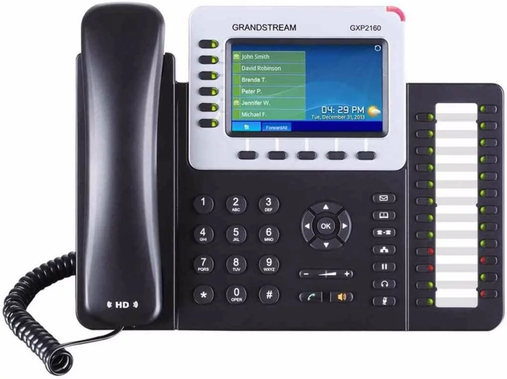 Grandstream GS-GXP2160 Enterprise IP Telephone VoIP Phone and Device - Black