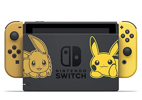 Nintendo Switch Console Bundle - Pikachu & Eevee Edition with Pokémon: Let's Go, Eevee! + Poke Ball Plus