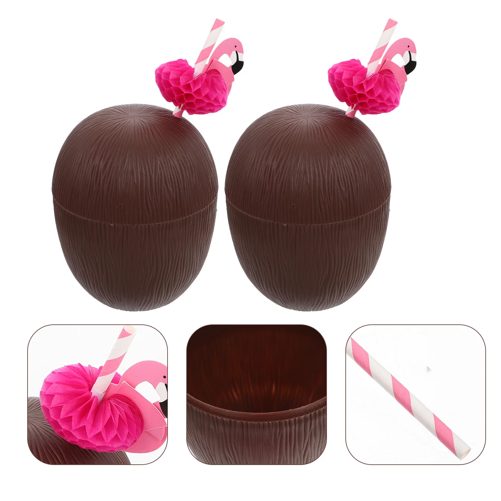 Cups Cup Party Hawaiian Hawaii Cocktail Luau Drink Beach Tropical Coffee Drinking Tiki Summer Dessert Bowl Cream Ice