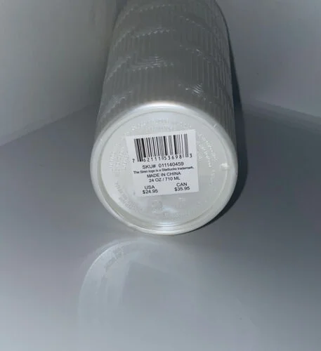 Starbucks 2023 Spring Pearl White 24oz Mermaid Venti Tumbler