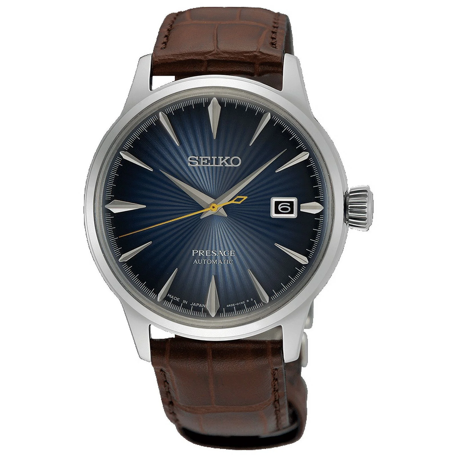 Seiko Presage Cocktail Time SRPK15 Gradated Blue Dial 5 ATM Water Resistant 40.5mm Automatic Men's Watch