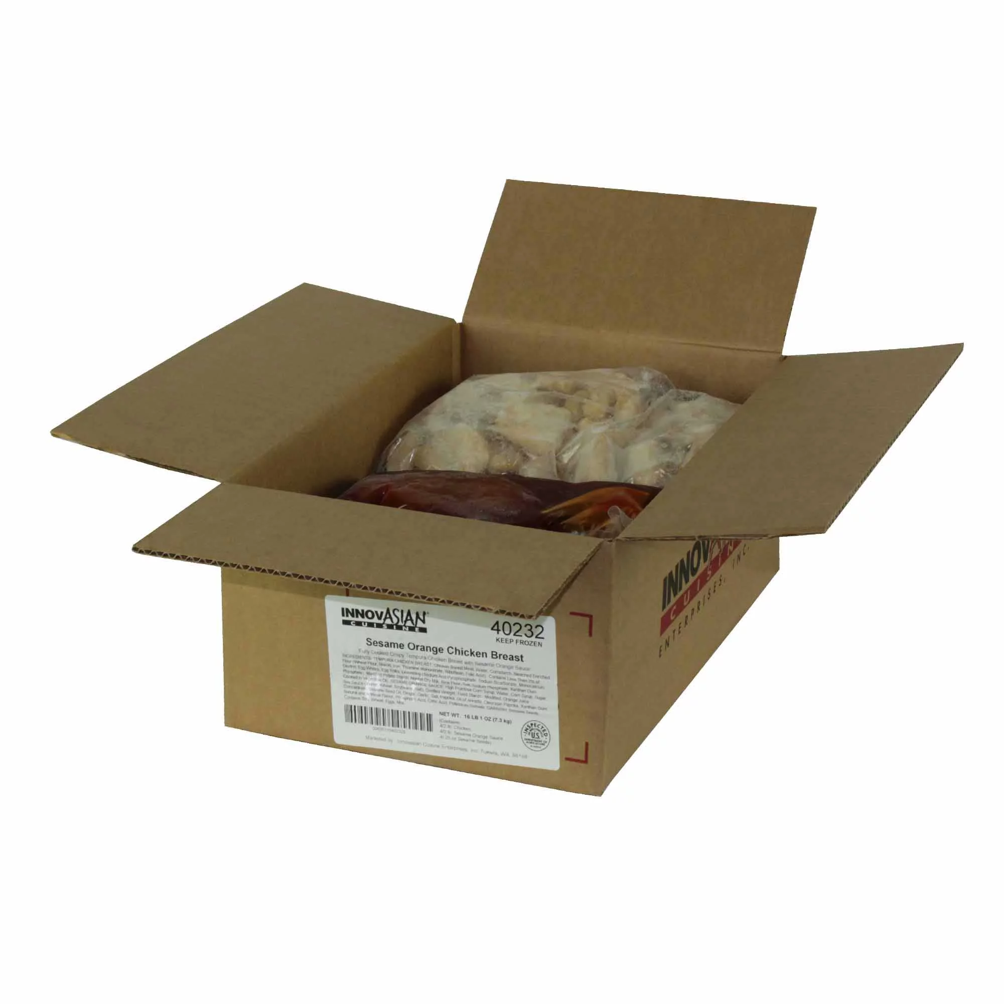 Innovasian Cuisine Sesame Orange Chicken, 4 Pound -- 4 per case