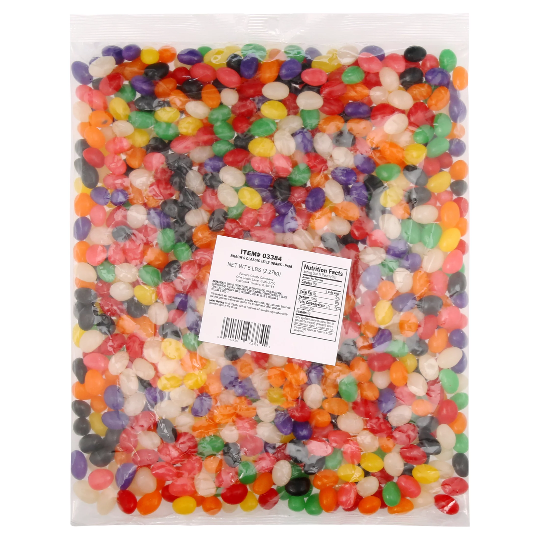 Brach's Classic Jelly Beans Candy Bag, 5 Lb