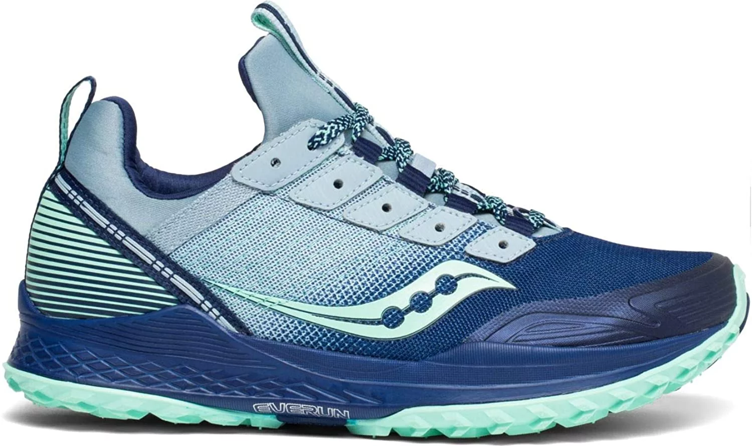 Saucony Womens Mad River TR Trail Running Shoe - Coral - 8