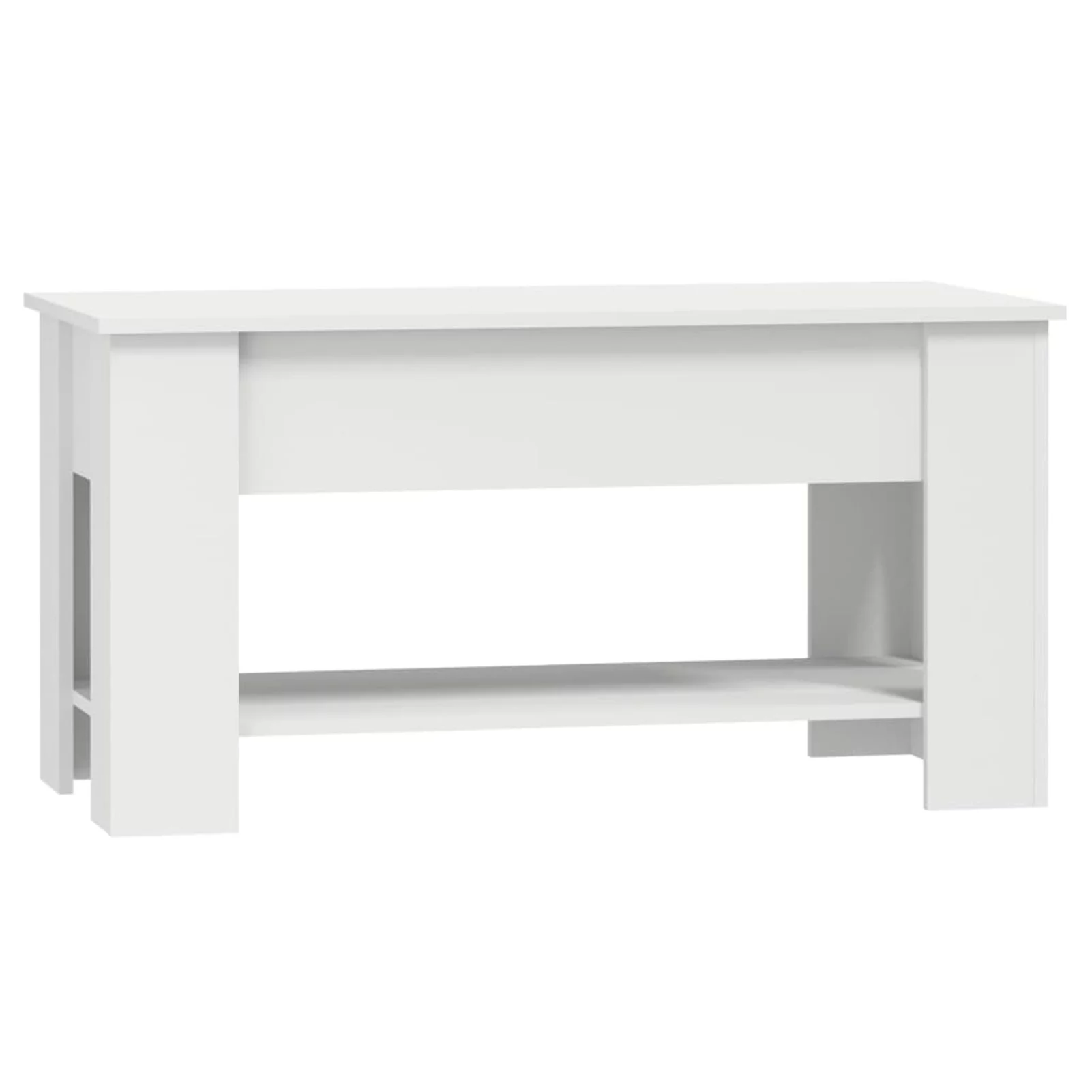 Htovila Coffee Table White 39.8