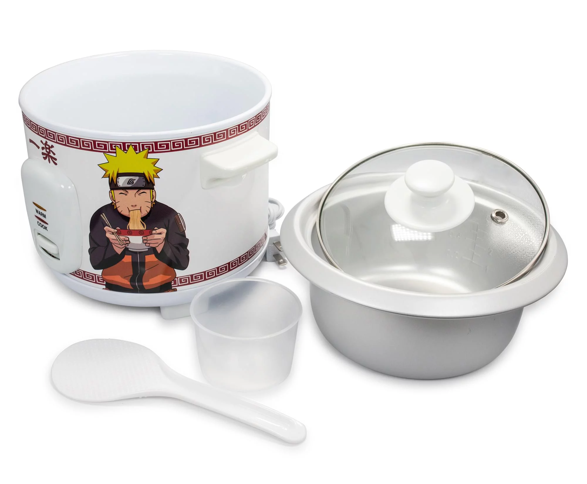 Naruto Shippuden Ichiraku Ramen Automatic Rice Cooker & Warmer | Holds 24 Ounces