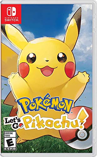 Nintendo Switch Console Bundle - Pikachu & Eevee Edition with Pokémon: Let's Go, Eevee! + Poke Ball Plus