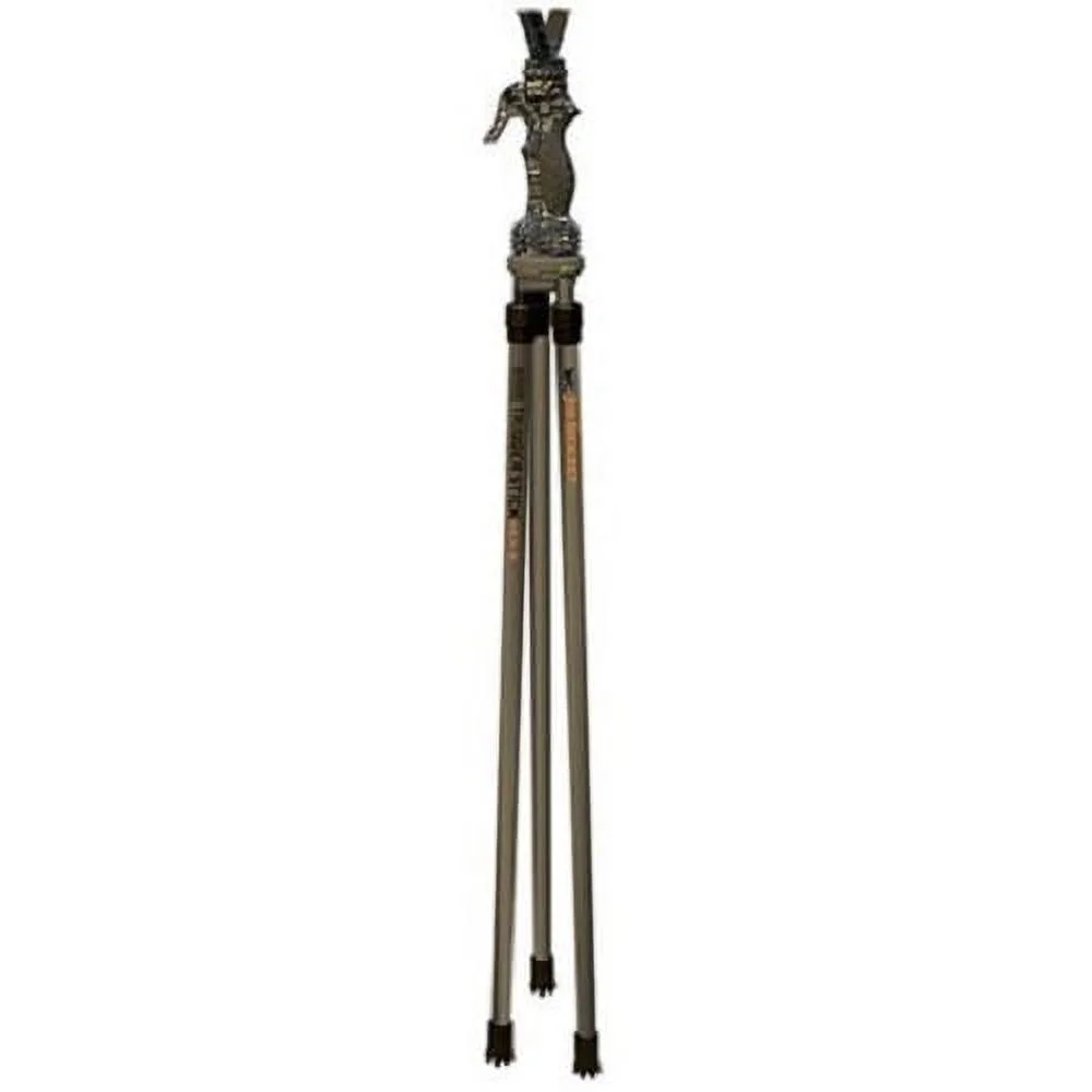 Primos Hunting Trigger Stick Gen3 Tall Tripod Shooting Stick, Camo