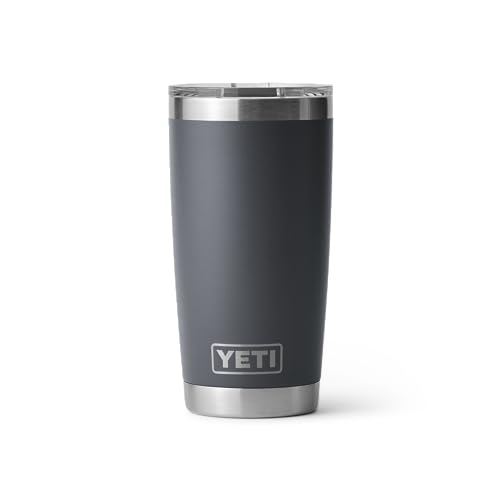 YETI Rambler 20 oz Stainless Steel Vacuum Insulated Tumbler w/MagSlider Lid