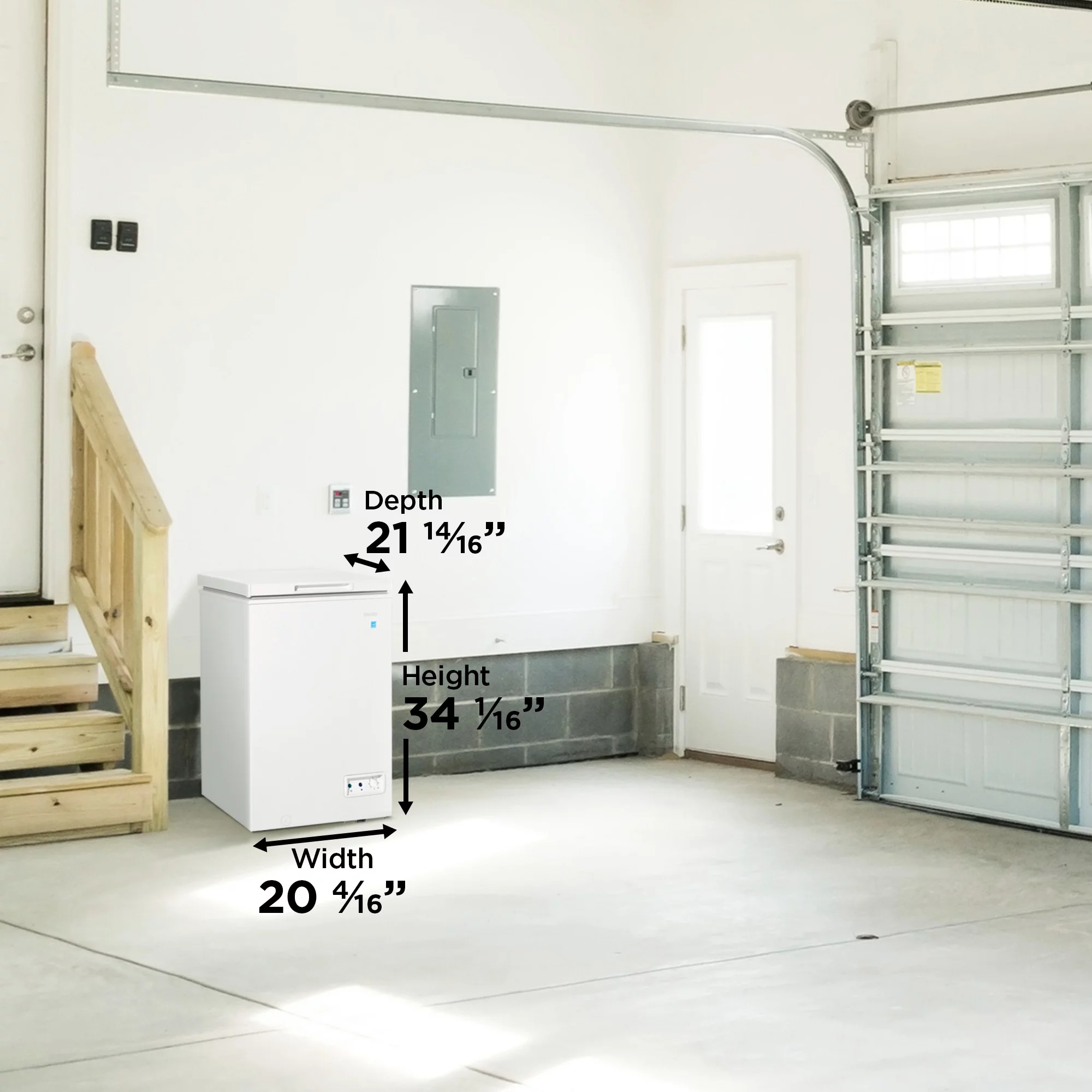 Danby DCF035A5WDB 3.5 cu. ft. Chest Freezer in White