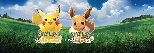 Nintendo Switch Console Bundle - Pikachu & Eevee Edition with Pokémon: Let's Go, Eevee! + Poke Ball Plus