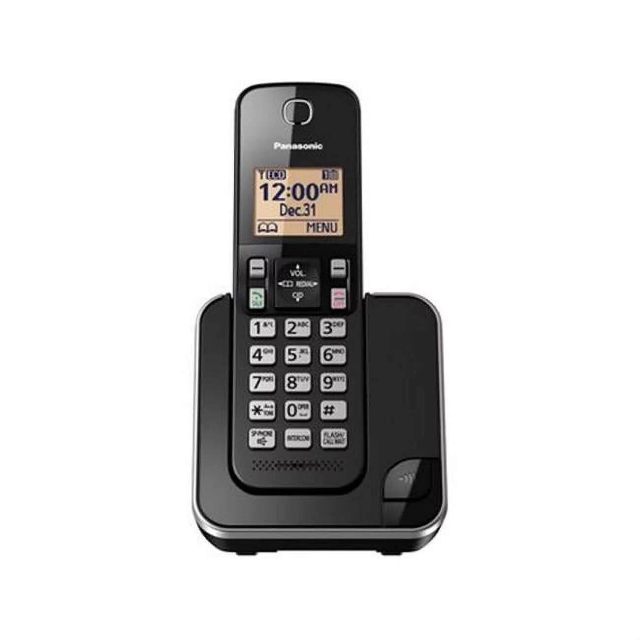 Panasonic Expandable Cordless Phone in 1 Hand Set - Black