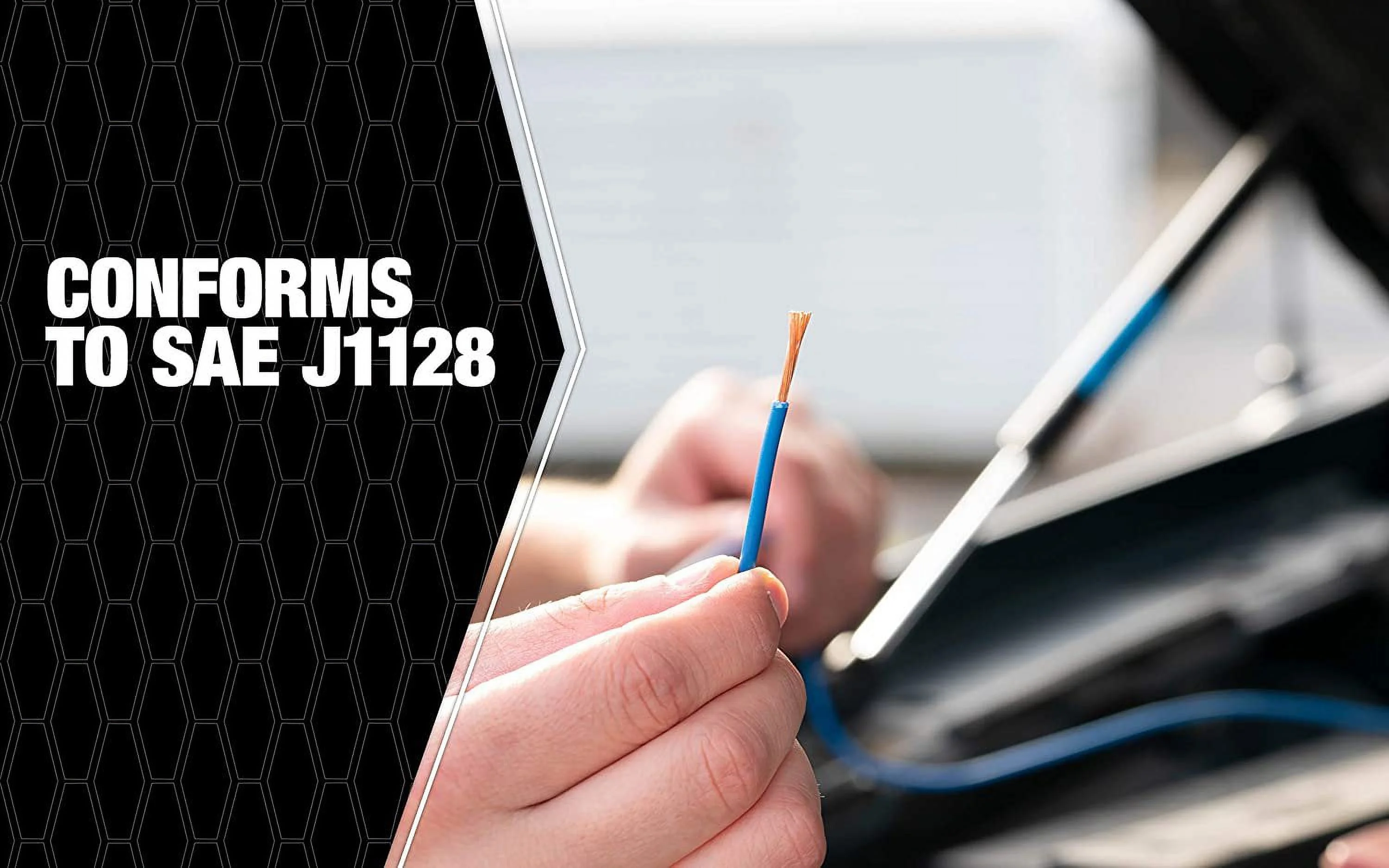 Southwire 55668223 Primary Wire, 16-Gauge Bulk Spool, 100-Feet, Blue