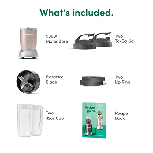 NutriBullet NB9-1301B Pro 13 Pcs Cobalt Blue, 900W Food Blender