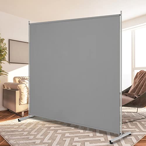 Rantila Indoor Room Divider, Portable Office Divider, Room Divider Wall Screen 2 Large Panel, Folding Partition Privacy Screen Walls Dividers for Room Separator 142