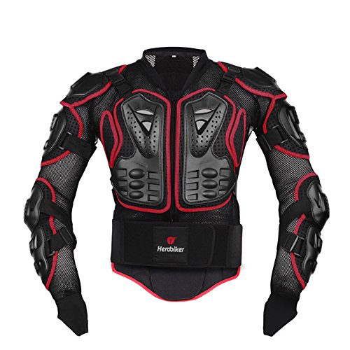 HEROBIKER Motorcycle Full Body Armor Jacket spine chest protection gear Motocross Motos Protector Motorcycle Jacket 2 Styles