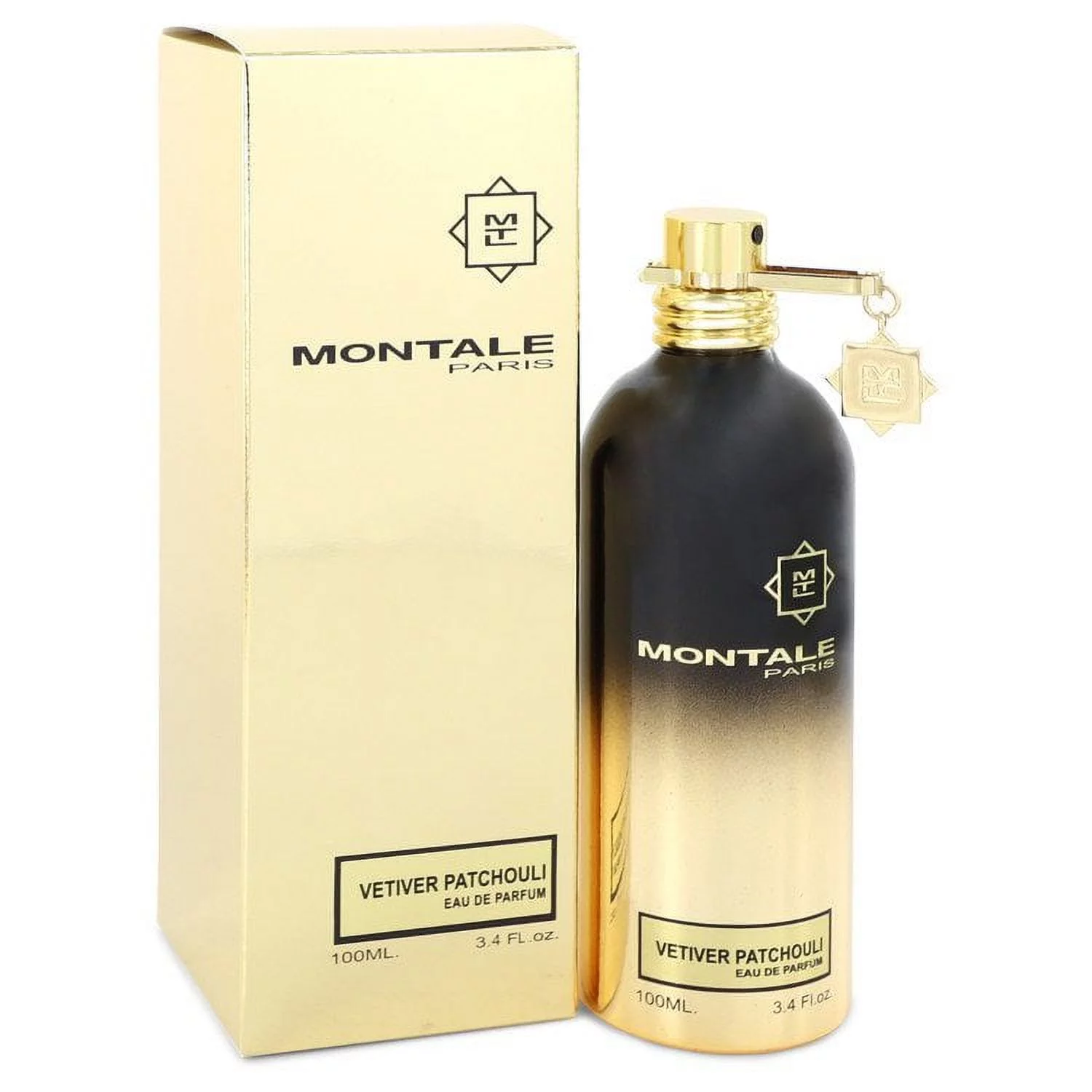 Montale Vetiver Patchouli by Montale Eau De Parfum Spray (Unisex) 3.4 oz for Female