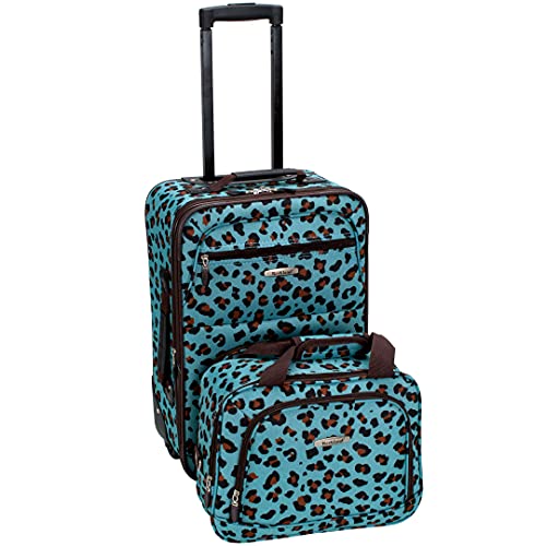 Rockland Fashion Expandable Softside Upright Luggage Set, Charcoal, 2-Piece (14/19)
