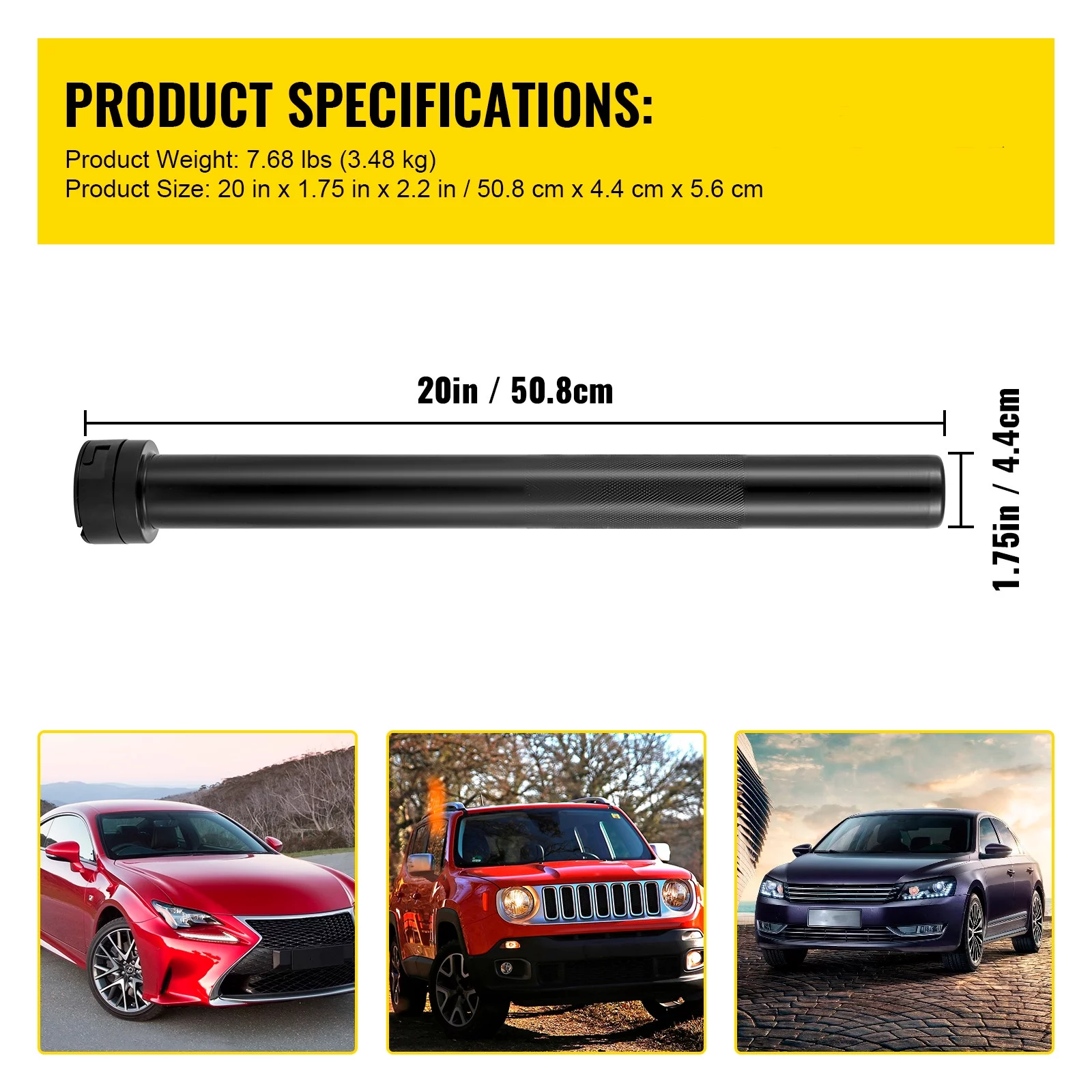 BENTISM Inner Tie Rod Tool Kit, 13 Pcs Tie Rod Removal Tool, 13 Pcs Crowfoot Adapters Master Inner Tie Rod Tool Set, 1/2 Inch Drive Tube Tie Rods Tool, Heavy-Duty Steel Inner Tie Rod Removal Tool