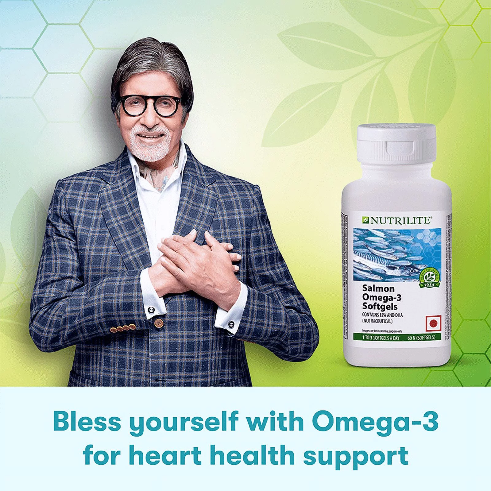 Amway Nutrilite Salmon Omega 3 - 60 Tab