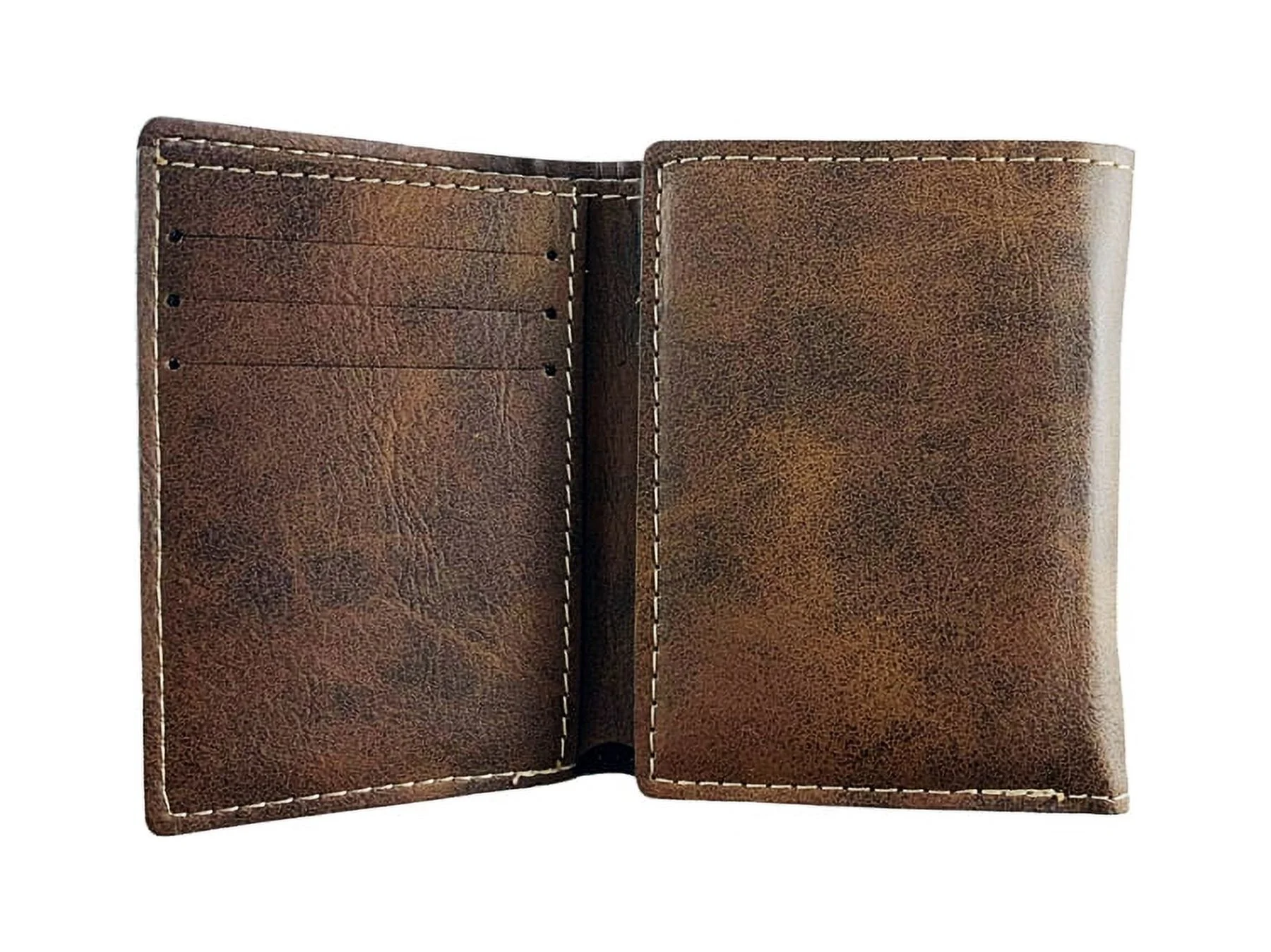 Meehan Irish Coat of Arms Rustic Leather Wallet