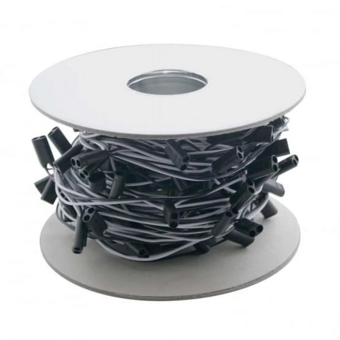 United Pacific 34196 Double Female Bullet Plugs, 150 Count, 2-Prong, 16G Wire Harness Roll - 100' W/8