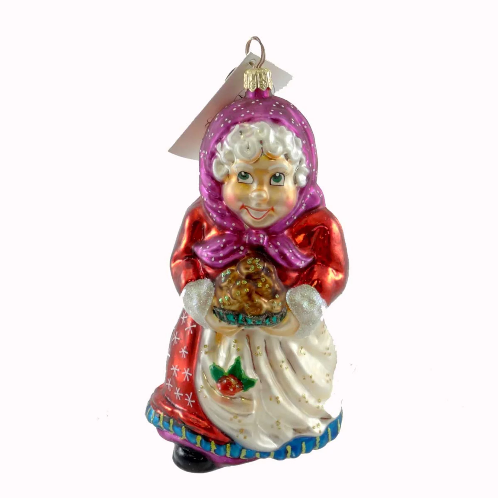 Christopher Radko HIS & HERS Glass Ornament Double Sided