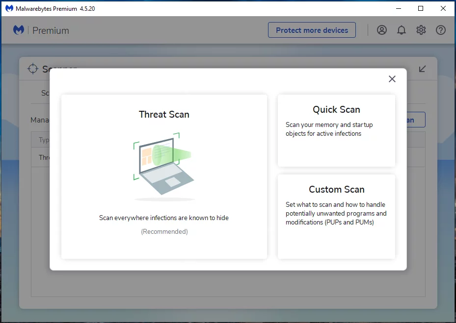 Malwarebytes Premium 3-Device 1-Year Subscription [Download]