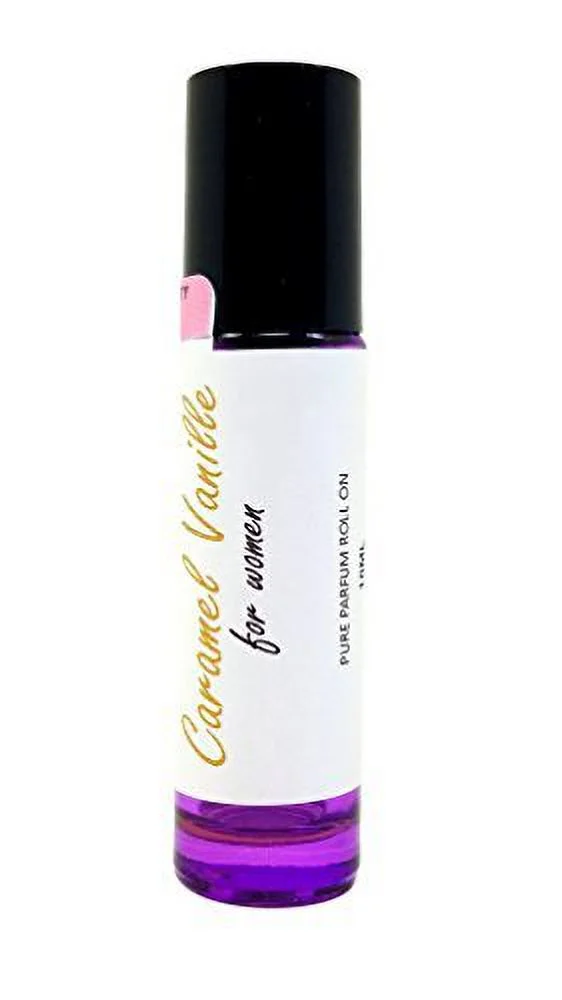 Caramel Vanille Perfume For Women Sweet Vanilla & Caramel Juicy Pure Perfume Oil; 12Ml Roll-On