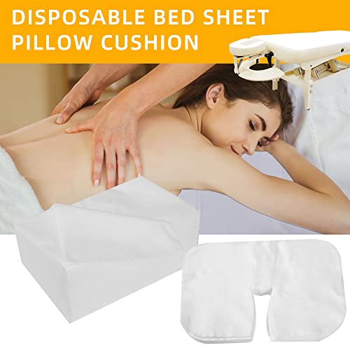 100 PCS Disposable Massage Table Sheets Non Woven Fabric SPA Bed Cover Breathable Polypropylene 31