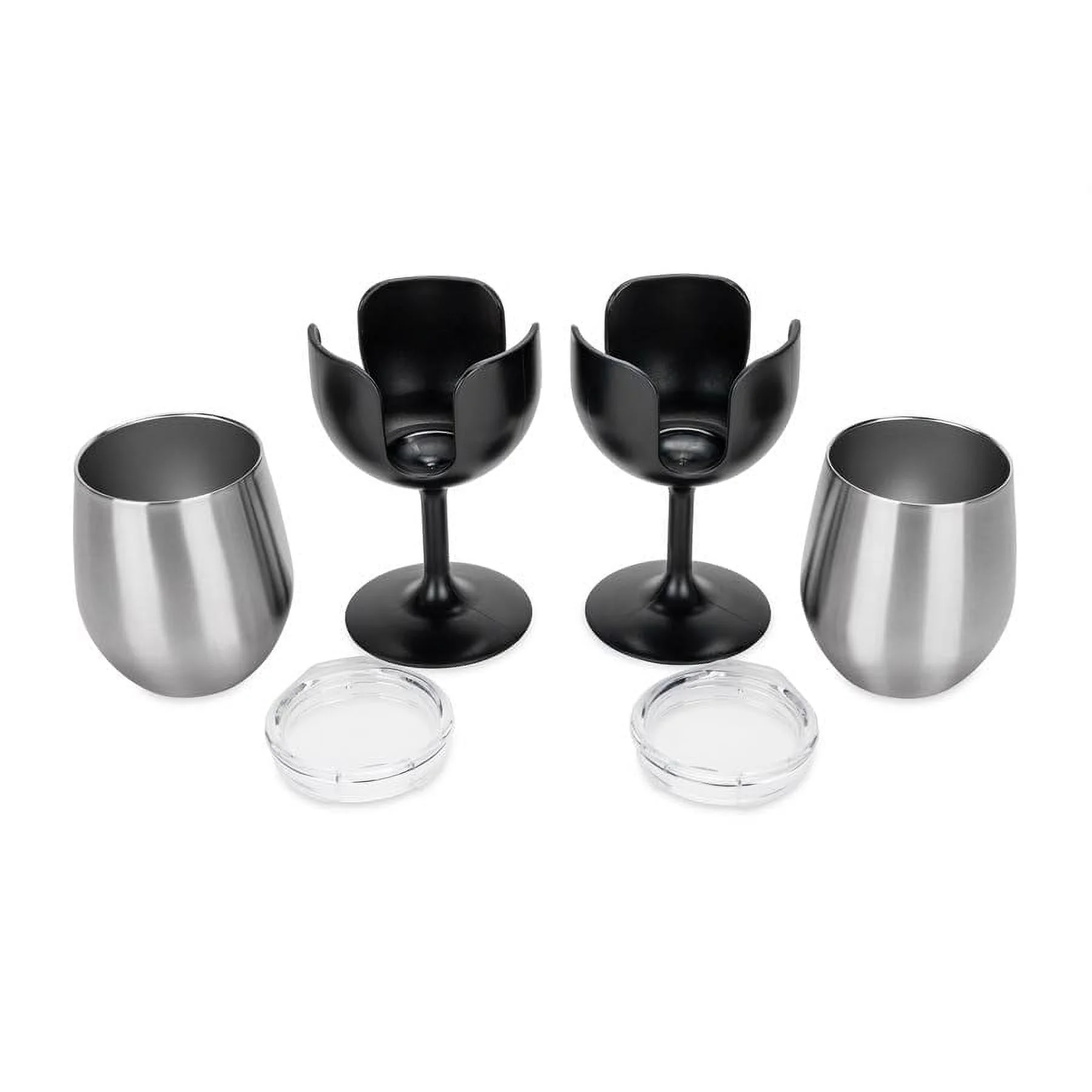 Libatc  Wine Tumbler 2 Pack  8Oz.