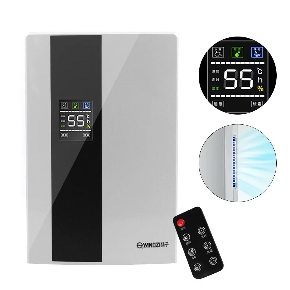 Dehumidifier For Basement Bedroom Remote Intelligentr With Drain Hose Portable