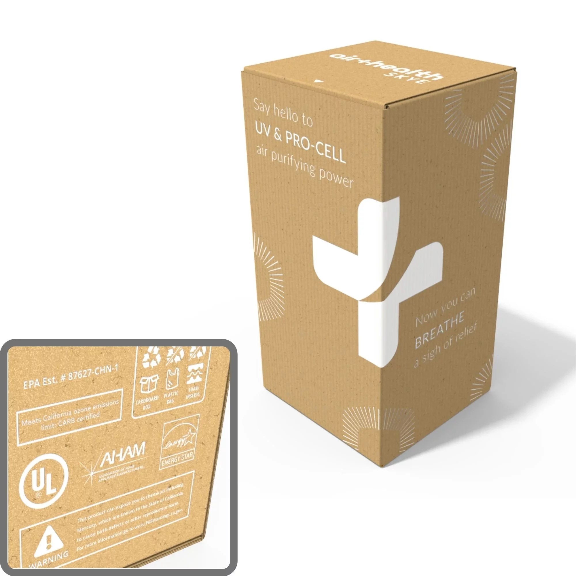 Air Health Skye: Your Ultimate Solution to Home Air Pollution with Smart 5 Stage UV Air Purification and Alexa/Google Assistant Control