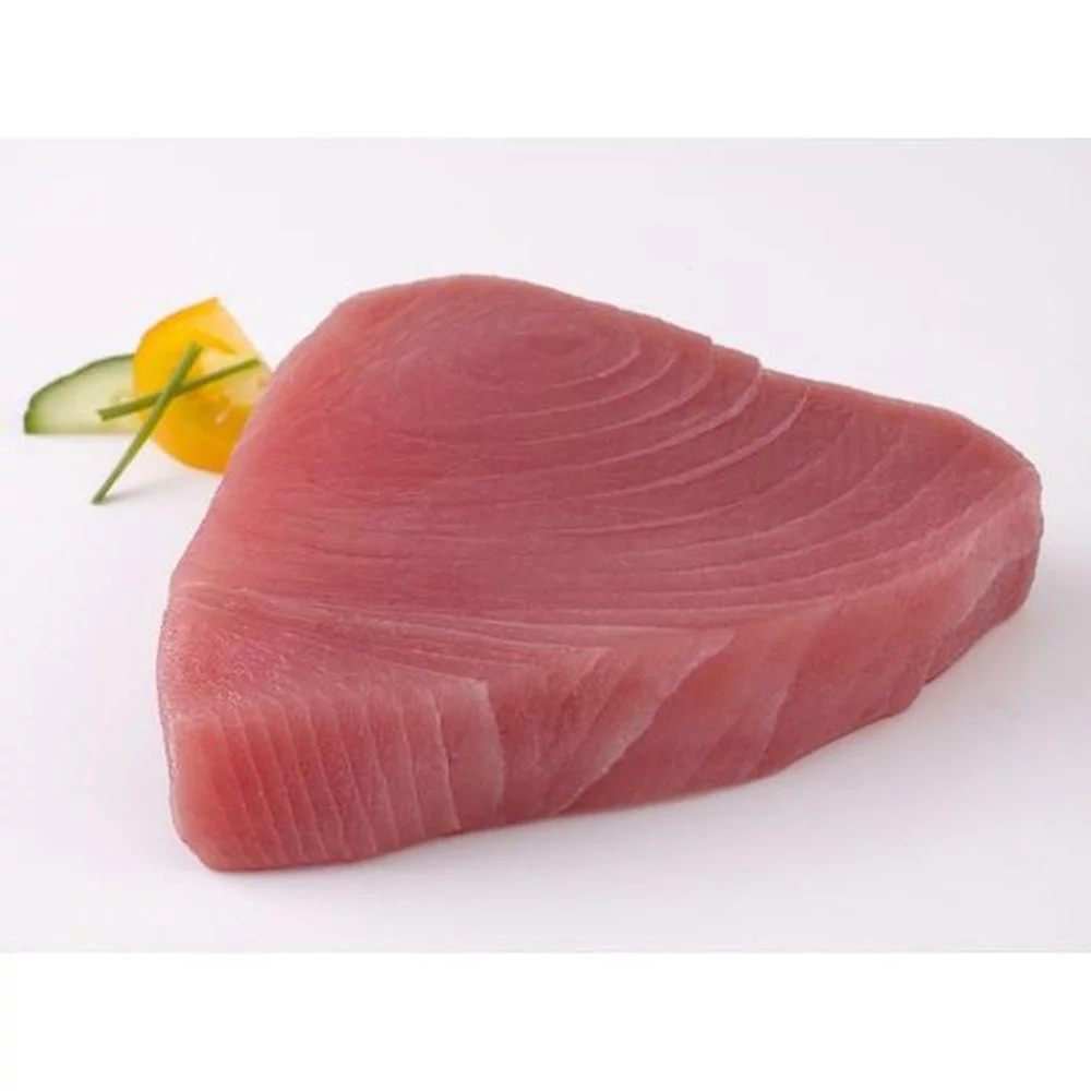 Oyster Bay 8 Ounce Individual Vacuum Packed Skinless Boneless Wild Tuna Steak, 10 Pound