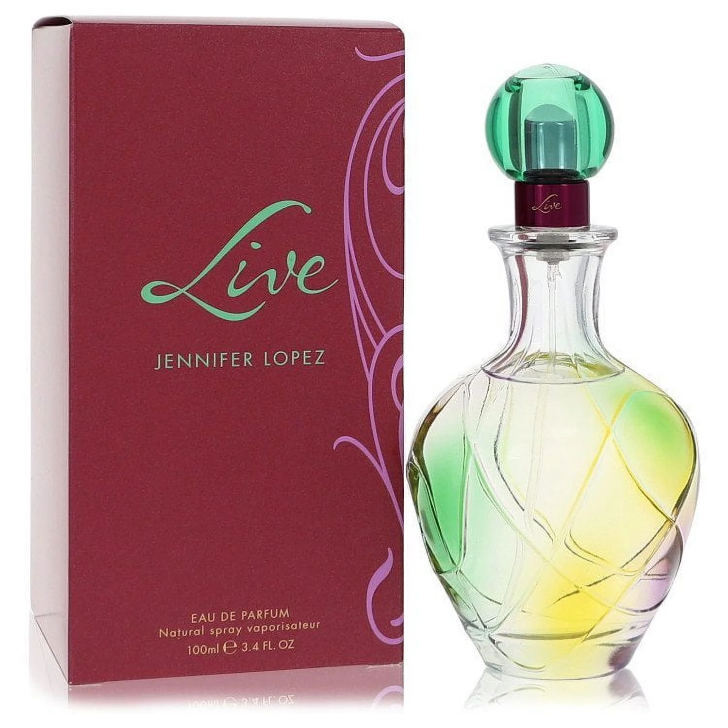 Live by Jennifer Lopez Eau De Parfum Spray - Vibrant Essences