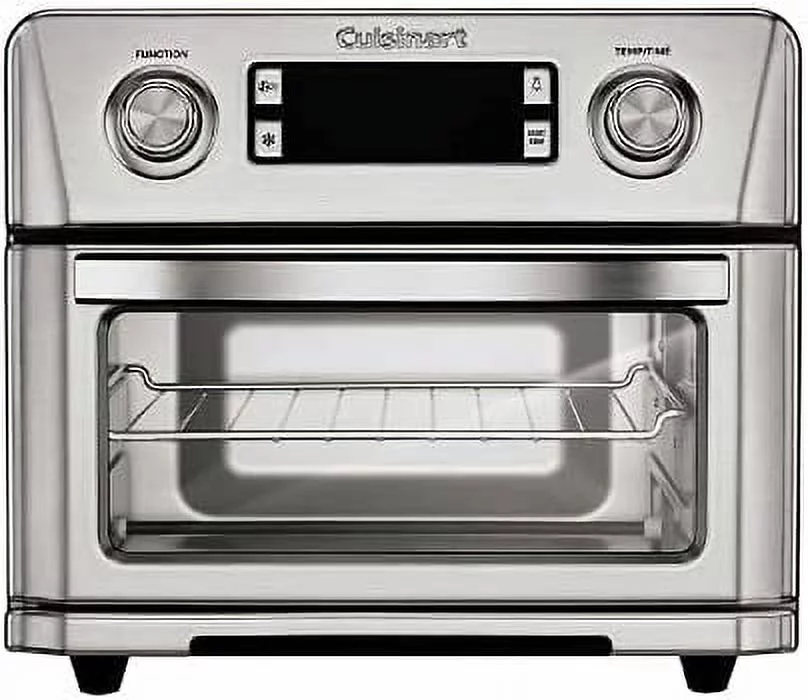 Open Box Cuisinart Digital Model Airfryer Toaster Oven 0.6 cu ft CTOA-130PC2 - Silver
