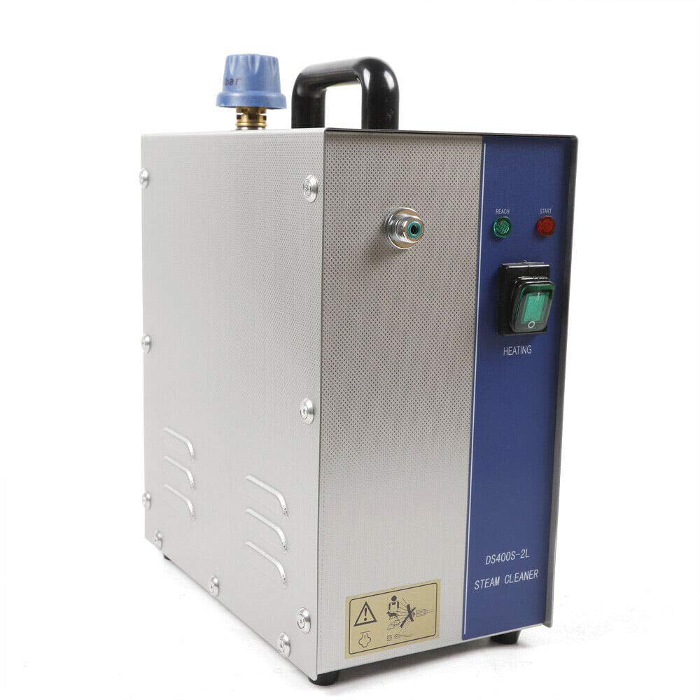 CNCEST Jewelry Cleaner Steam Cleaning Machine Stainless Steel 1.3KW 2L