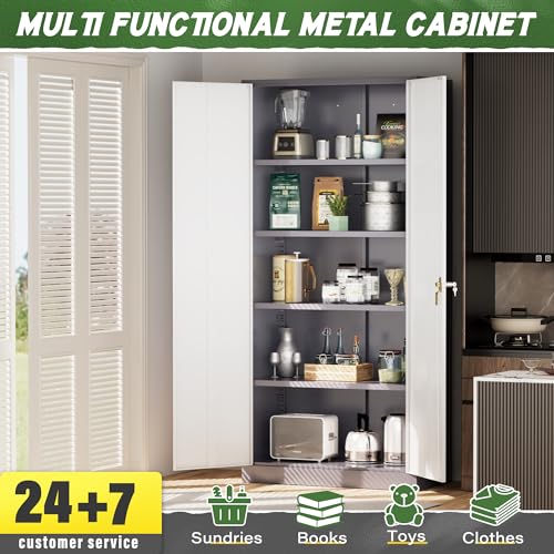 Greenvelly Metal Storage Cabinet, 72