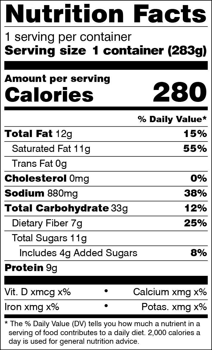 AUGA Organic Red Curry Meal, 10oz (12-pack) Vegan Plant Based Vegetarian