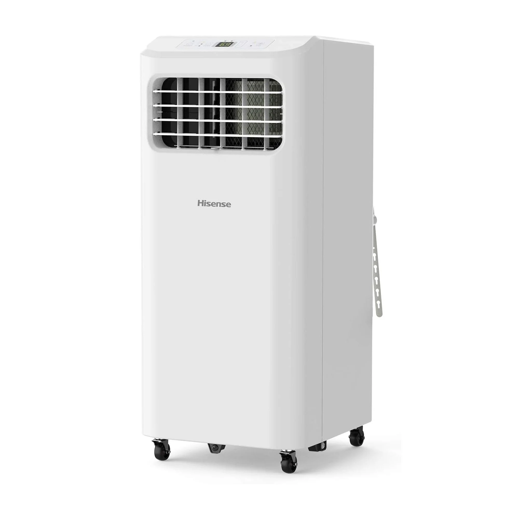 Hisense Ultra Slim Portable Air Conditioner, White (Certified Refurbished)