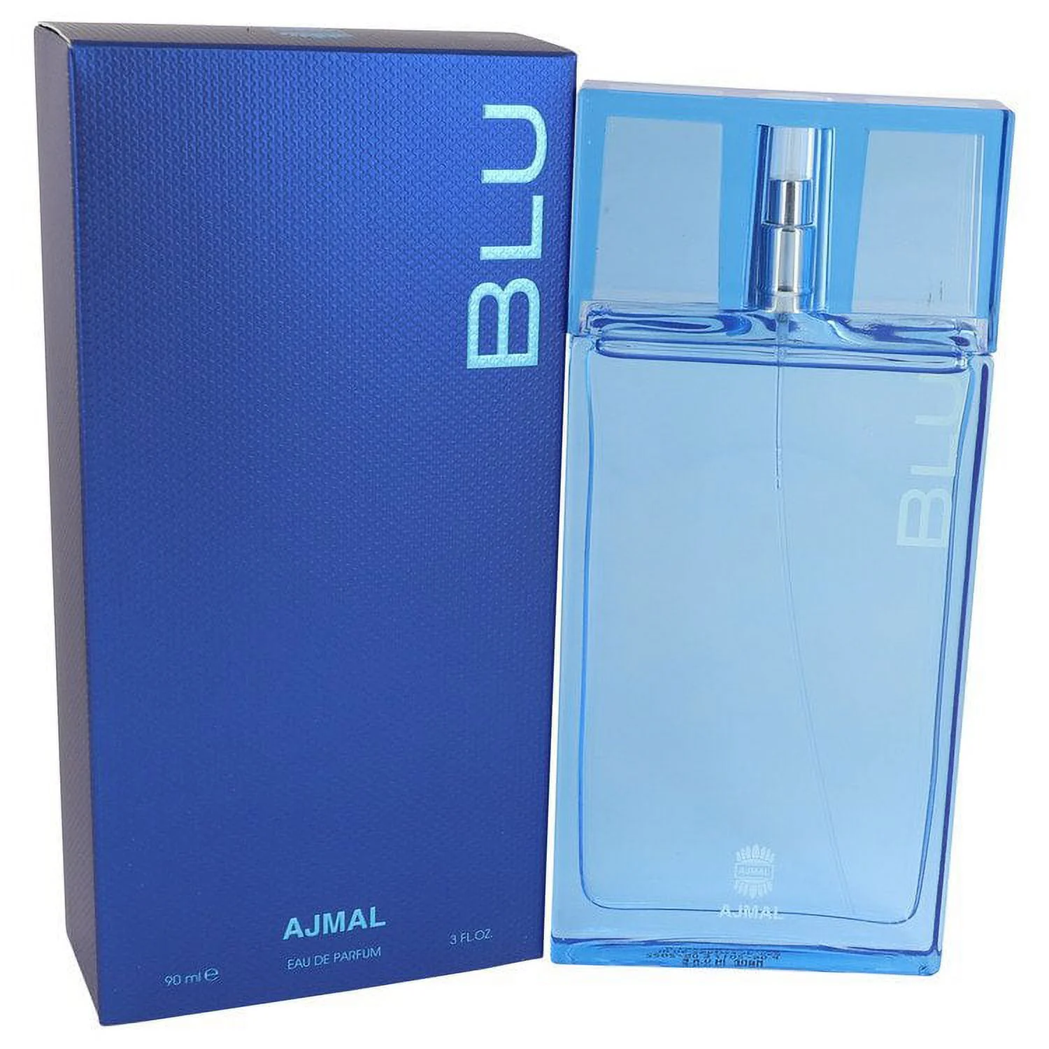 Ajmal Blu by Ajmal Eau De Parfum Spray 3 oz For Men