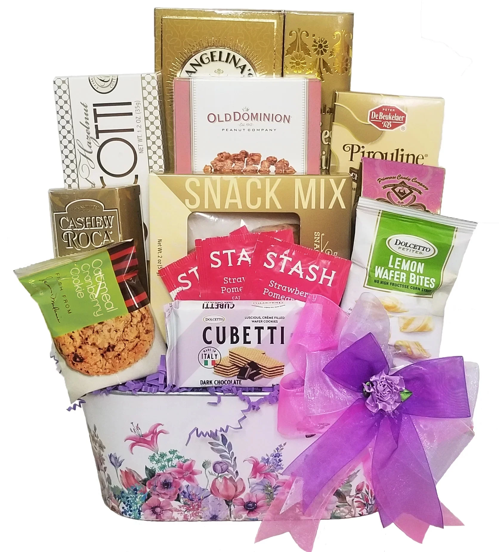 Cheerful Wishes Gourmet Food Gift Basket - Small