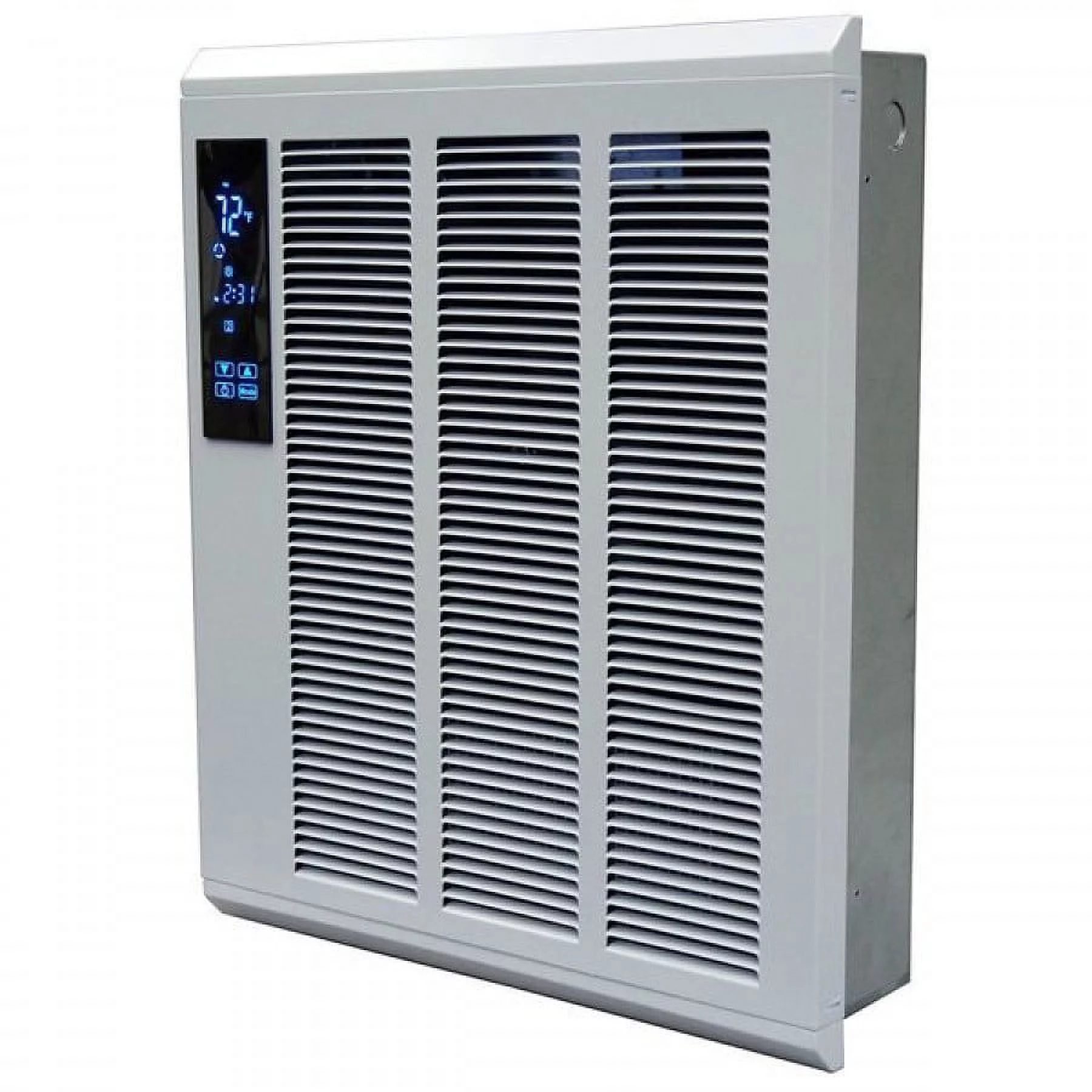 Recessed Electric Wall-Mount Heater, Recessed or Surface, 208V AC