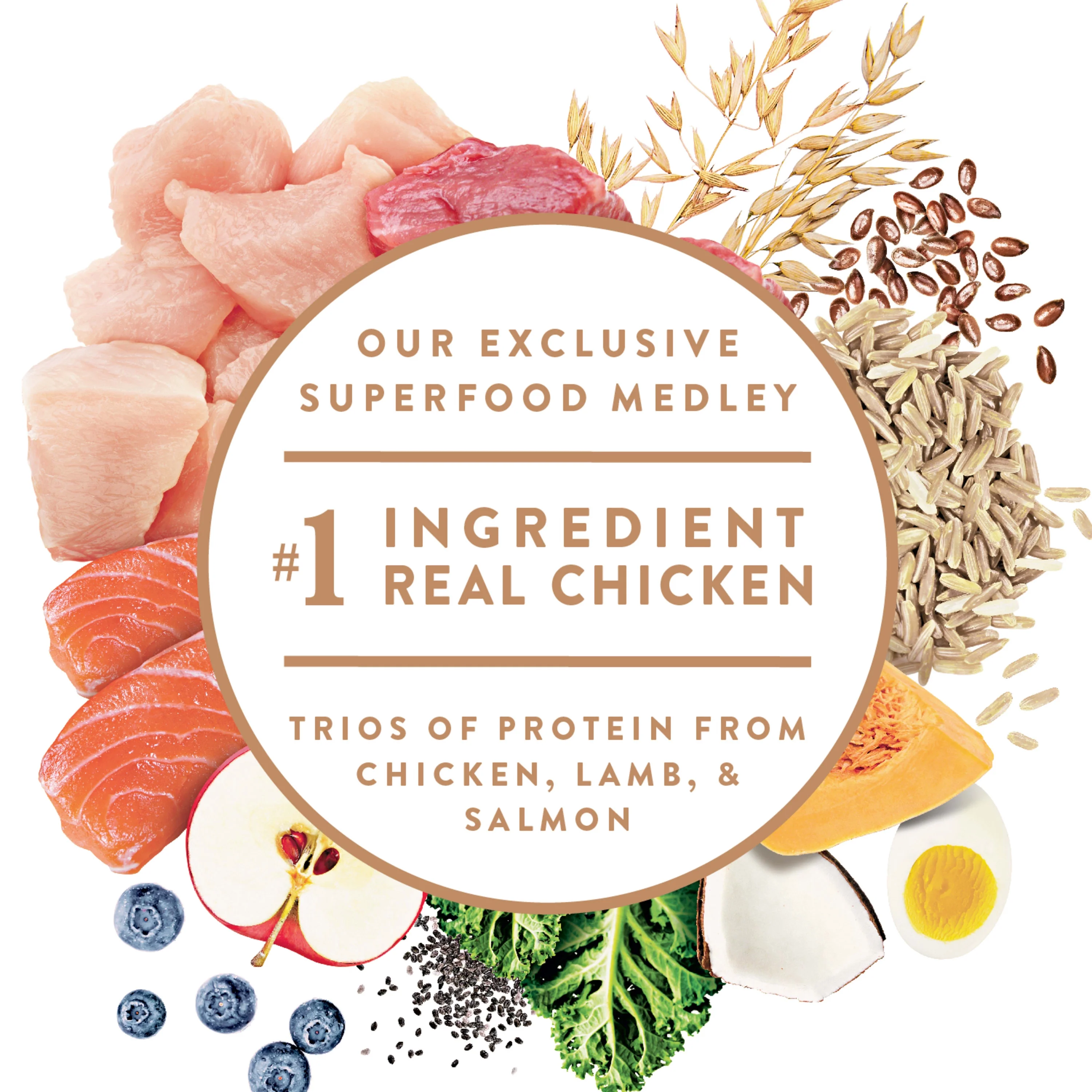 Nutro Ultra Large Breed Puppy High Protein Natural Dry Dog Food With A Trio Of Proteins From Chicken, Lamb And Salmon, 30 Lb. Bag