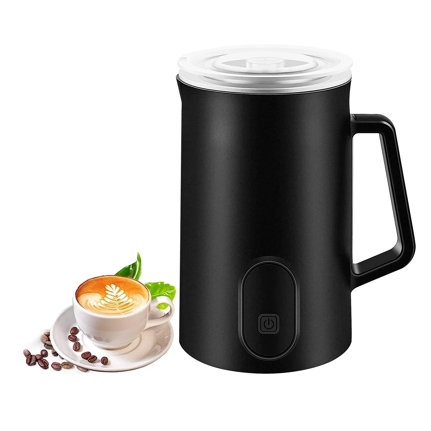 iMounTEK 4 in1 Milk Frother, Stainless Steel 19.95oz Electric Milk Frothr Automatic Quiet Milk Warmer, Hot and Cold Foam Maker and Milk Warmer