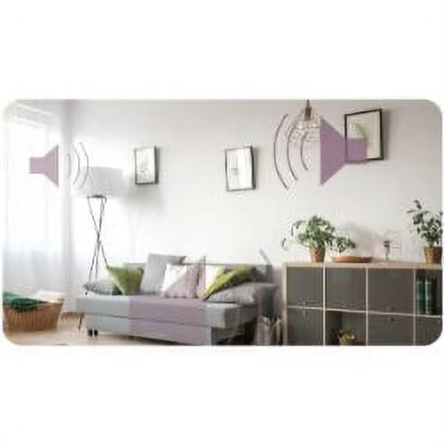 GE LED+ BR30 Soft White Indoor Flood Light Bulb with Speaker, 1 Pack